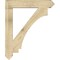 Ekena Millwork Imperial Arts & Crafts Rough Sawn Bracket, Douglas Fir, 6"W x 40"D x 48"H BKT06X40X48IMP03RDF - alternate 4
